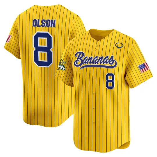 Discover Olson Bananas Jersey Baseball Bananas Ball Yellow Jersey Gifts For Lovers