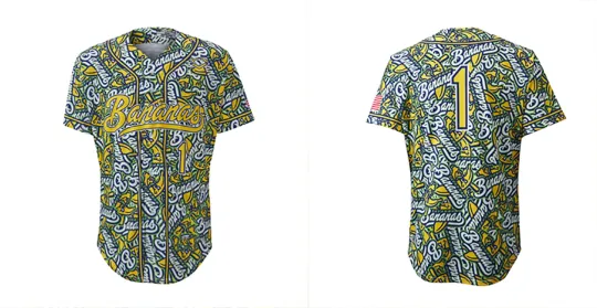 Discover Savannah Bananas Jersey Baseball Jersey Team AOP Gifl Fan