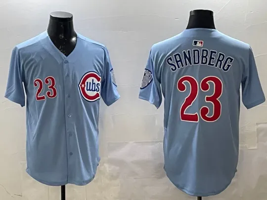 Discover Ryne Sandberg #23 Blue Home Jerseys 2025 All Sizes