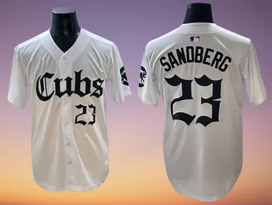 Discover Ryne Sandberg Men's #23 White Jerseys All size S to 5XL Short sleeve