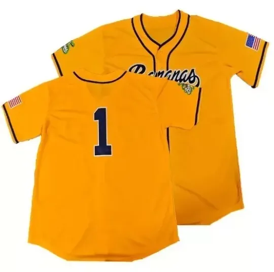 Discover Collection New Savannah Bananas Baseball Jersey Yellow
