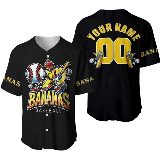 Discover Hot Savannah Bananas Baseball Jersey Custom  Men's