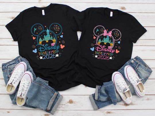 Discover Disney Family Trip 2026 Shirt,Custom Disney Family Trip Tee,Disney Family Matching Trip Shirts,Disneyland Trip Tee,Disney Family Trip Custom
