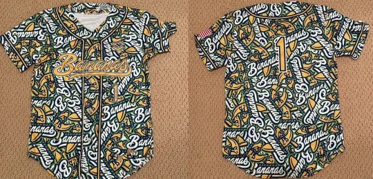 Discover Savannah Bananas Jersey Baseball Jersey Team AOP Gift For Fan