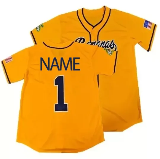Discover CUSTOM Savannah Bananas Baseball Jersey 3D All sizes