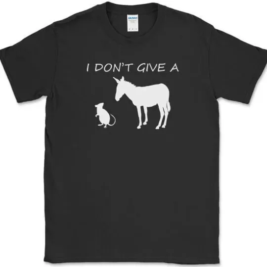 Discover I Don't Care T-Shirt Funny Sarcastic Humor Novelty Tee