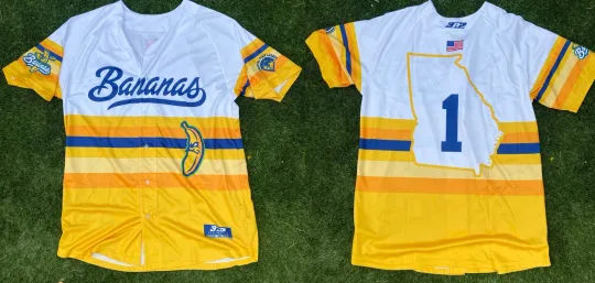 Collection New Savannah Bananas Jersey Funny Baseball
