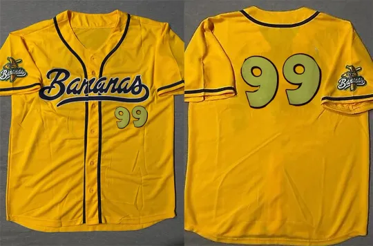 Discover Savannah Bananas #99 Baseball Jersey All Size
