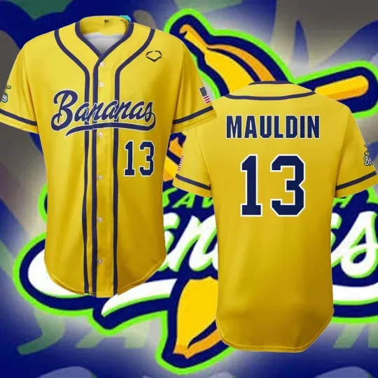 Savannah Bananas #13 Baseball Jersey Shirt All Size Gift Fan