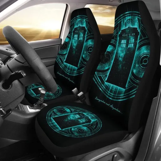 Discover Doctor Who Tardis Car Seat Covers Sci Fi Car Accessories