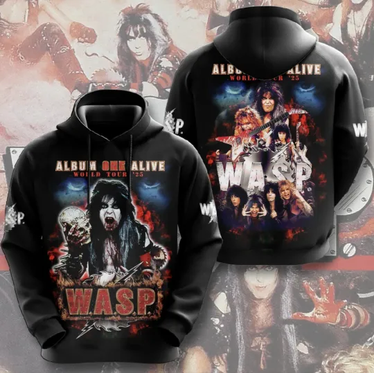 Discover Wasp World Tour 2025 3D Hoodie