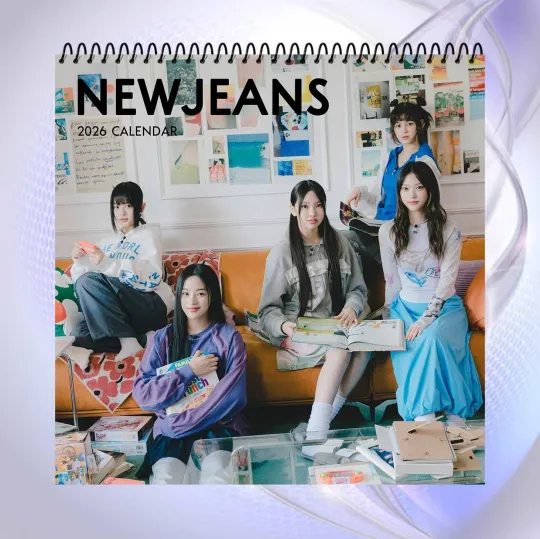 Discover NewJeans 2026 Calendar, Kpop Girl Group Wall Calendar, Fan Gift Collectible