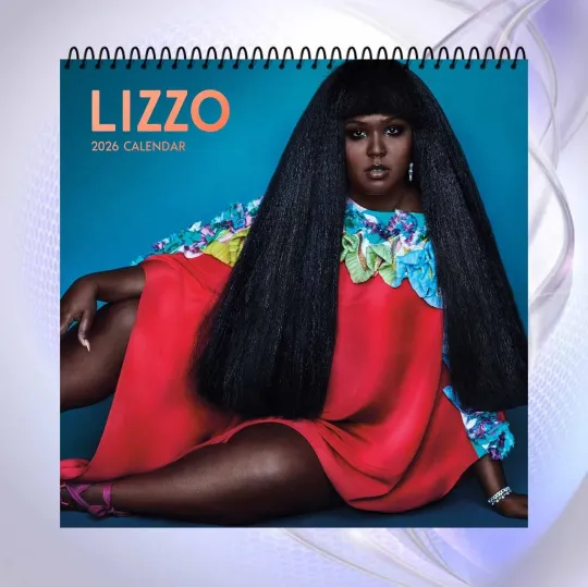 Discover LZ 2026 Calendar, Empowering Pop Star Desk Calendar, Bold Music Gift