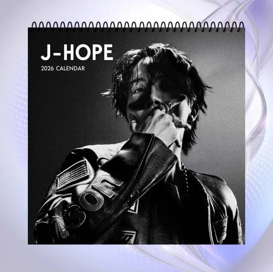 J-Hope 2026 Calendar, BTS Kpop Idol Desk Calendar, Gift for Army Fans