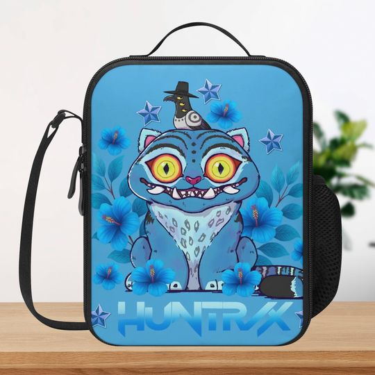 Derpy Tiger Demon Hunters Lunch Box Bag, Kpop Demon Hunters Lunch Bag, Demon Hunters Quality Keep Warm/Cold Lunch Bag