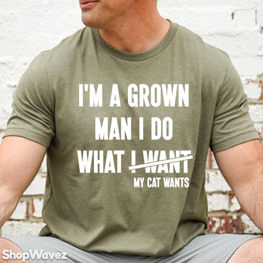 Discover Cat Dad Gift for Cat Owner, Under New Management Kitten Shirt