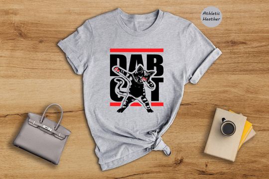 Discover Dab Cat Shirt, Dabbing Cat Shirt, Cat Owner Shirt, Cat Lover Shirt, Cat Owner Shirt, Cat Mom Shirt, Cat Dad Shirt, Funny Cat Shirt