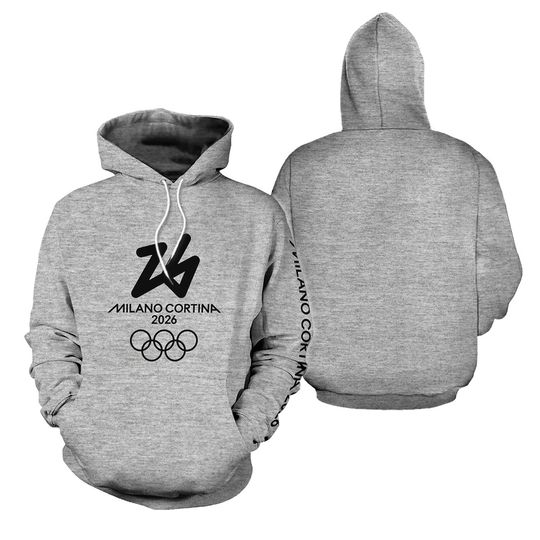 Milano Cortina 2026 Winter Olympic Logo  Hoodie