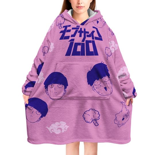 Mob Psycho 100 Blanket Hoodie