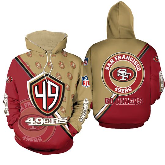 49Ers Footballl Hoodie 3D For Fan