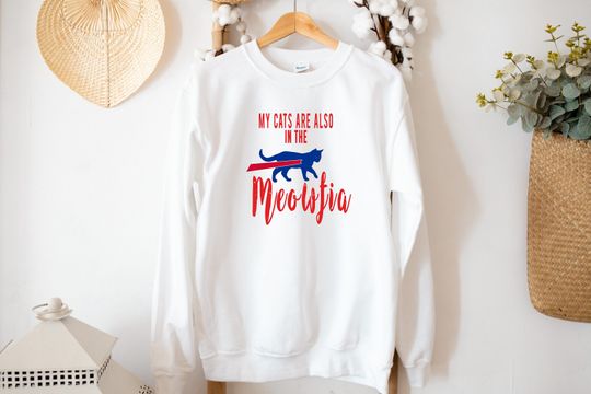 My Cats are also in the Mafia Crewneck Sweatshirt | Buffalo Bills,Football,Bills Mafia,Buffalo Sweatshirt,Allen,Diggs,Buffalo, Meowfia, Cats