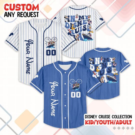 Discover Disney Mickey Minnie Cruise Squad Baseball Team Jersey, Mickey And Friends Cruise Jersey, Disney Cruise Trip Shirt, Disney Summer Shirt