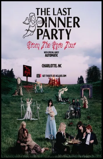 Discover The Last Dinner Party From The Pyre Tour Poster | Jun 12 2026 | Charlotte, NC