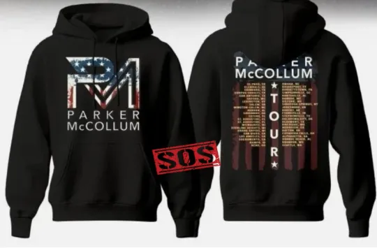 Discover P McCollum 2026 Tour Celebration Double Sided Hoodie
