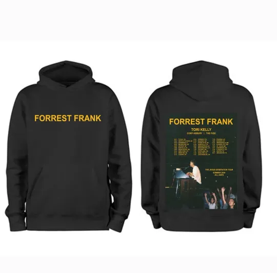 Discover Forrest Frank The Jesus Generation Tour 2026 Double Sided Hoodie or T-shirt