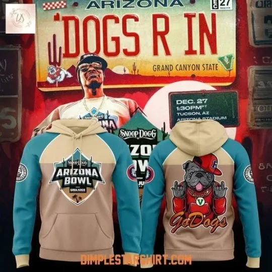 Discover Fresno State Team x Snoop Dogggg  2025 Arizonna 3D Hoodie, AOP