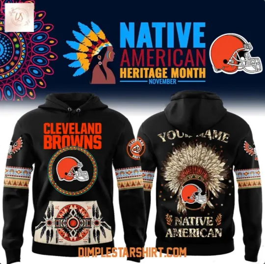 Discover Cleveland Native American Heritage Month 2025 Hoodie 3D Gift For Christmas