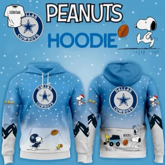 Cowboys x The Peanuts Limited Edition Hoodie 3D Gift For Christmas