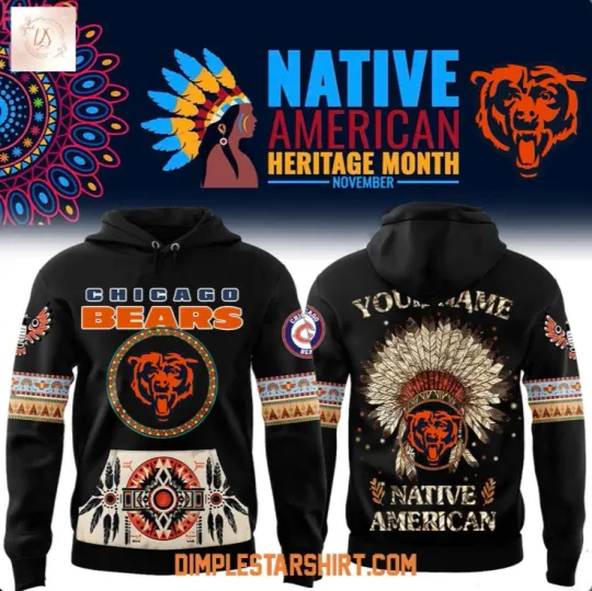 Discover Bears Native American Heritage Month 2025 Hoodie 3D Gift For Christmas