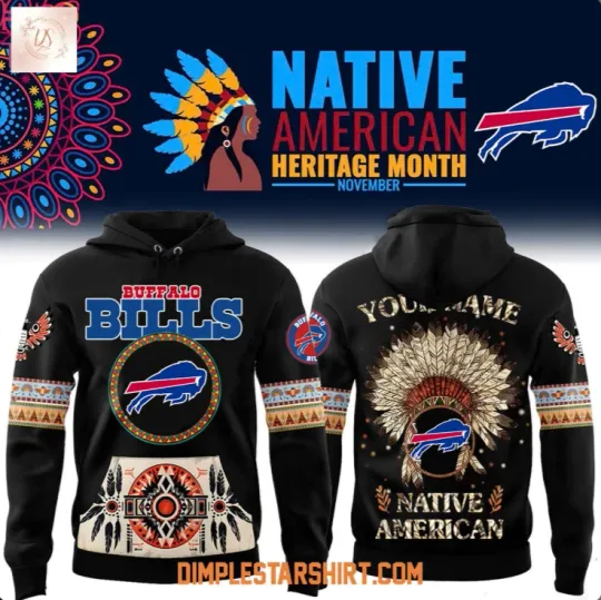 Discover Bills Native American Heritage Month 2025 Hoodie 3D Gift For Christmas