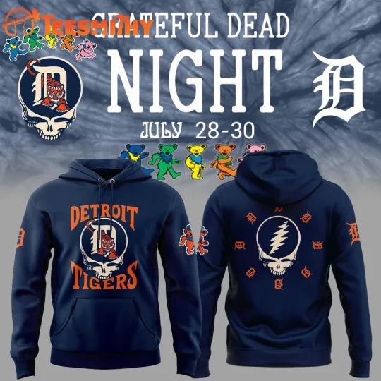 Discover Detroit Tiger Grate.ful Limited Edition 3D Hoodie All Over Print