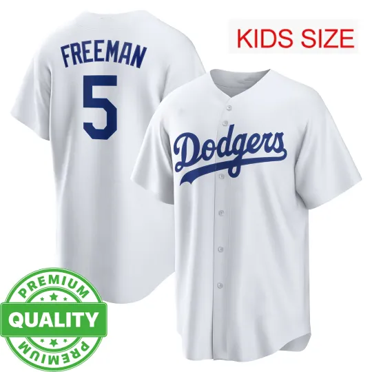 Discover Freddiie Freeman #5 Baseball Jersey 3D AOP Gift for Adults Kids Youth