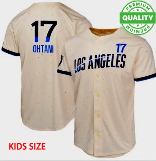 Discover Shohei Ohtani # 17 City Connect Baseball Jersey AOP 3D Adults Size Kids Youth