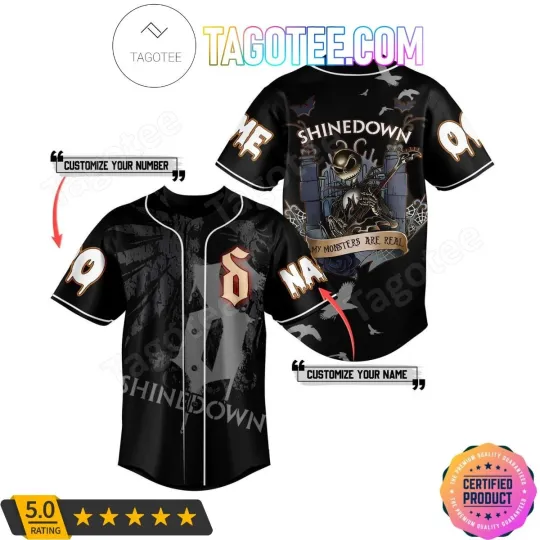 Discover shine down Personalized Baseball Jersey All size