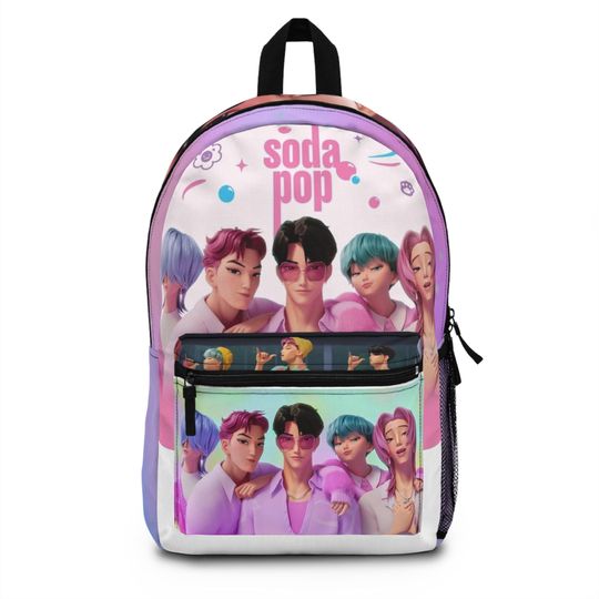 Discover Soda Pop Boy Band Backpack - K-Pop Inspired Pastel Characters