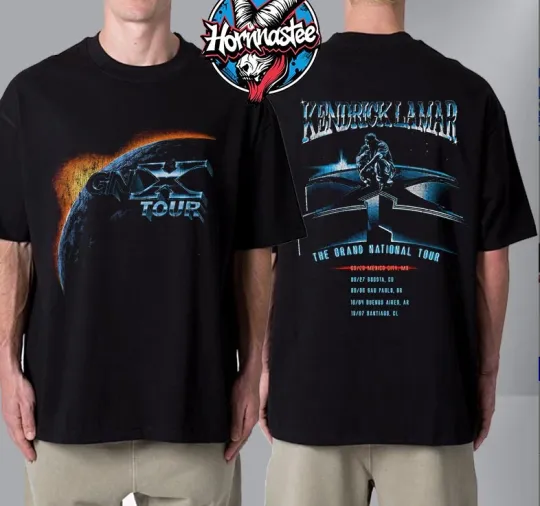 Discover Kendrick Lamar The Grand National Tour Gnx Tour Mexico City Sept 23 2025 T Shirt