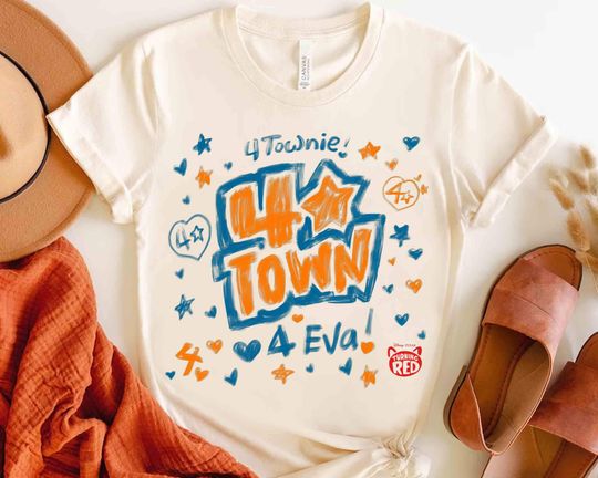 Discover Disney Pixar Turning Red 4-Town 4-Eva T-shirt, Magic Kingdom Disney Trip Unisex T-shirt Family Birthday Gift Adult Kid Toddler Tee