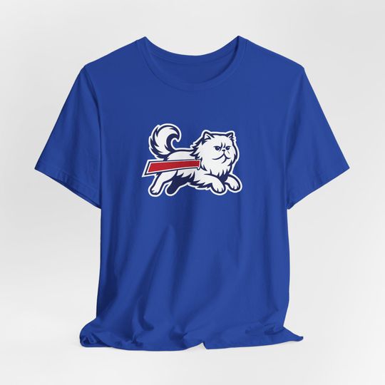 Discover Persian Cat Buffalo Bills Logo Tee Shirt