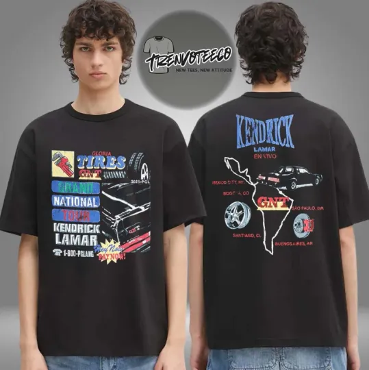 Discover Kendrick Lamar Grand National Tour Merch Hey Now Pay Now Latam T-Shirt