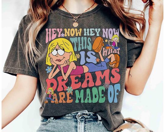 Discover Disney Cute Lizzie McGuire This Is What Dreams Are Made Of Retro Shirt, WDW Magic Kingdom Disneyland Trip Family Vacation Holiday Gift