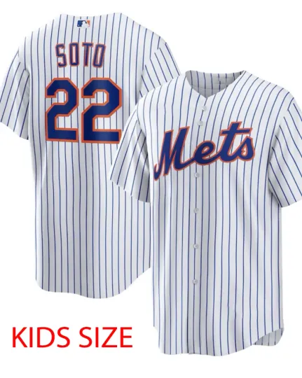Discover Number #22 SOTO Baseball Jersey 3D AOP Adults Kids Youth