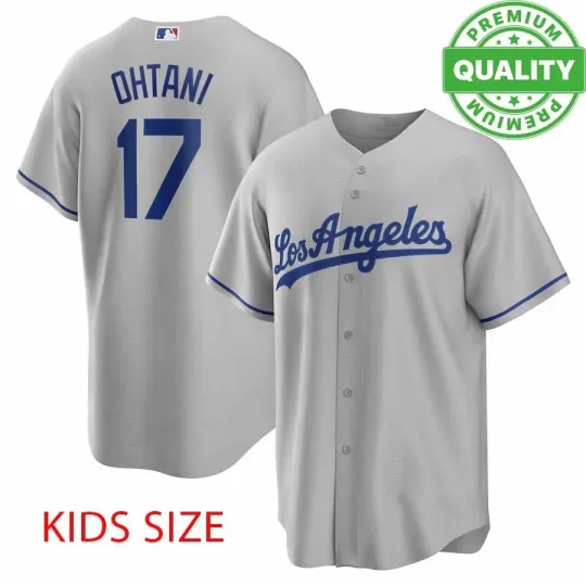 Discover Shohei Ohtani #17 Team Baseball Jersey Gift Holiday 3D AOP Adults Kids Size