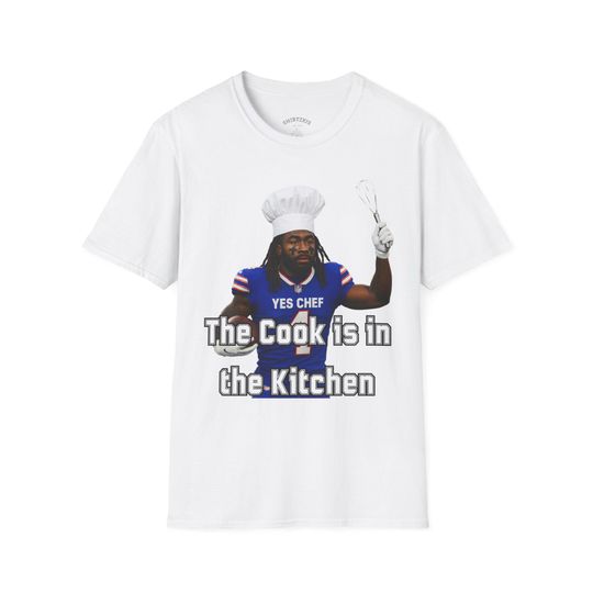 Discover Buffalo Bills Running Back Fan Shirt, Keep Cooking Design, Sports Apparel, Touchdown Tee, Gift for Bills Mafia
