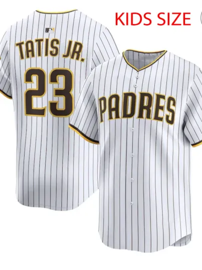 Discover Tatis Jr. Number #23 Baseball Jersey 3D AOP Adults Kids Youth