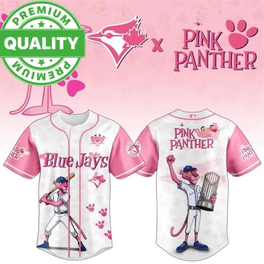 Pink Panther JAYS CUSTOM Baseball Jersey 3D For Adults Kids Youth