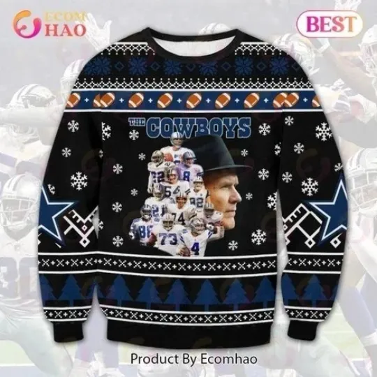 Discover Cowboys Football Merry Christmas Ugly Christmas Sweater Full Sizes